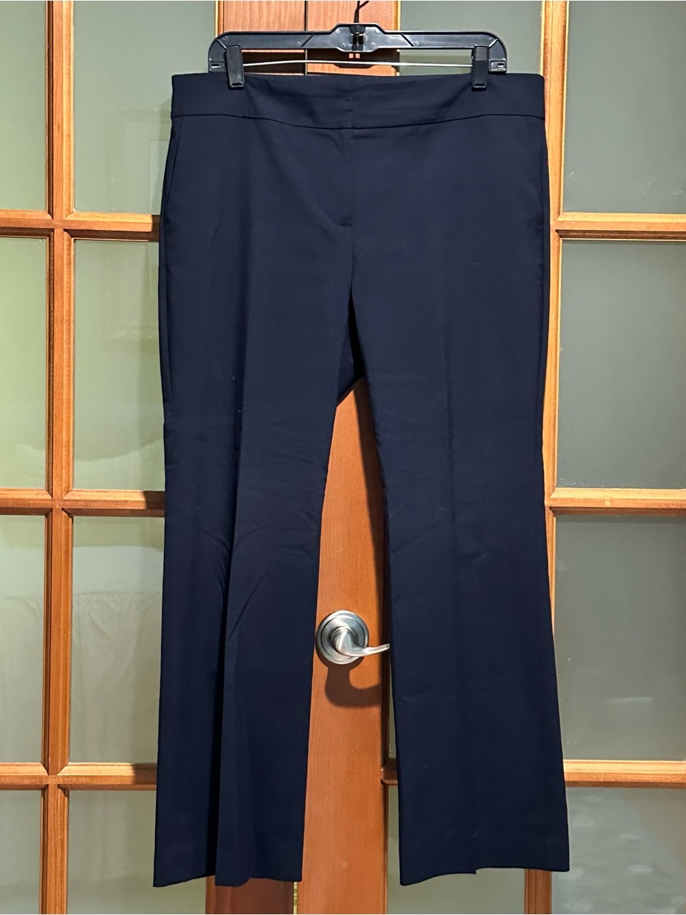 Ann Taylor Navy Bootcut Dress Pants for Women (Sz. 12P)